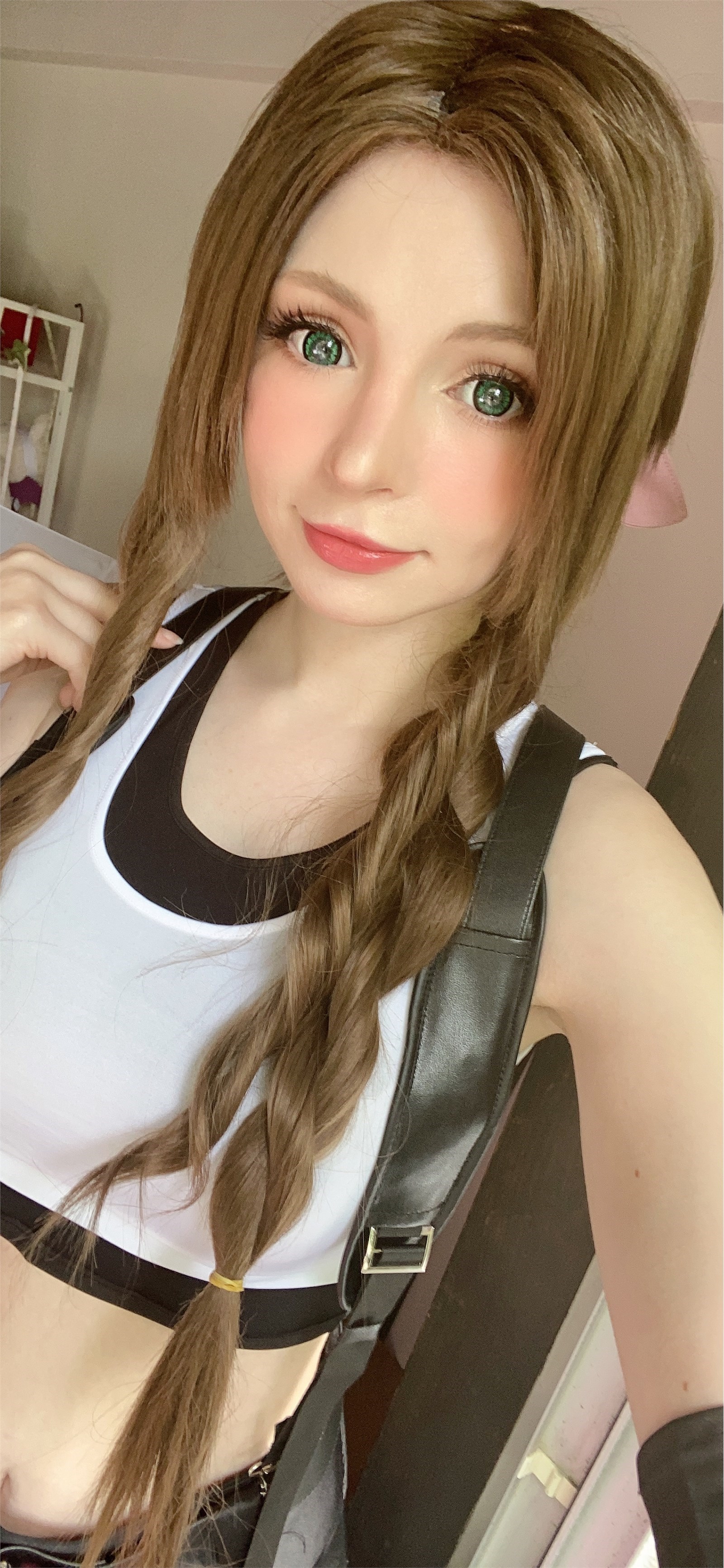 cos Peach milky - Aerith Tifa Swap(19)